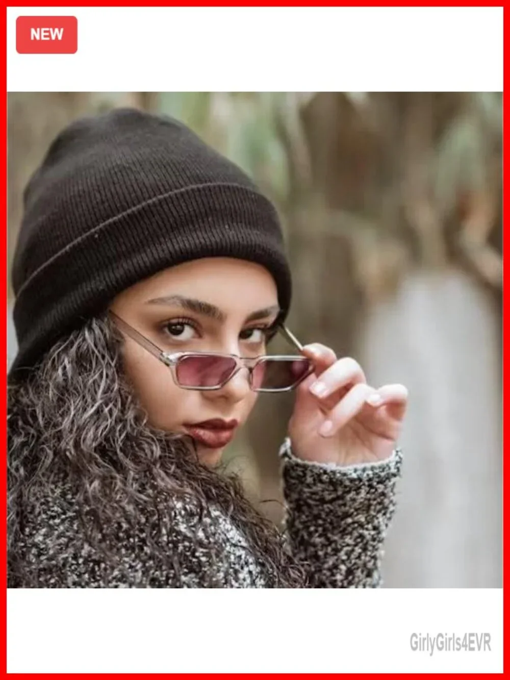 Acrylic Slouchy Cuffed Beanie Hat Winter Snow Ski Skull Cap